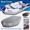 Upgraded 210D Oxford Inflatable Boat Cover: Waterproof, UV-Resistant for Kayaks & Fishing Boats