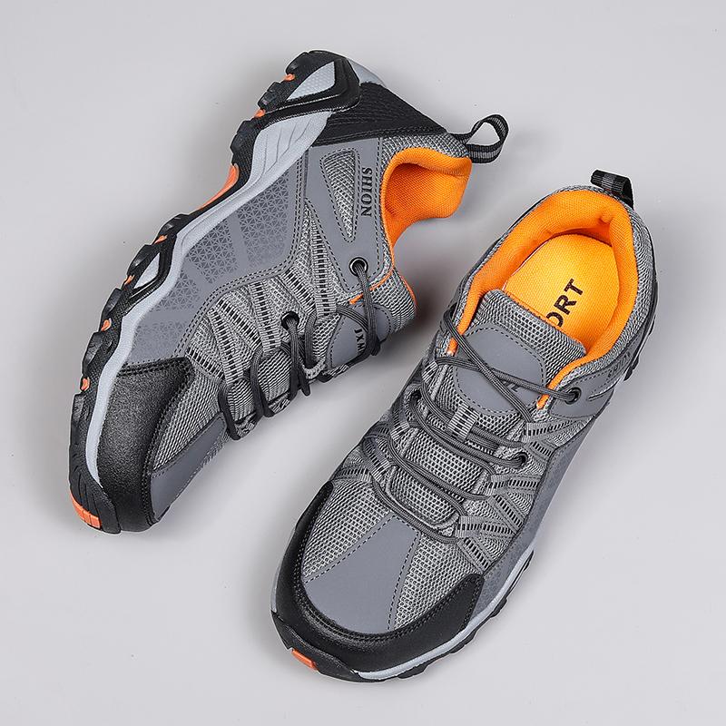 Scarpe Sportive da Uomo Scarpe da Escursionismo Scarpe da Ginnastica Blu per Uomo Scarpe Sportive Casual da Esterno Antiscivolo Taglia Grande