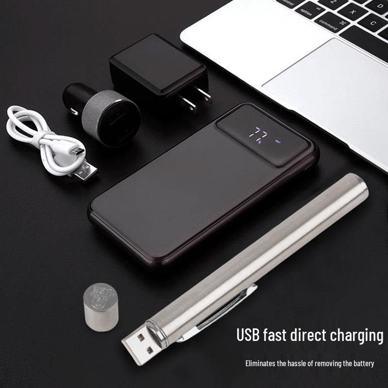 Wood's Katze Ringwurm Erkennung LED: USB-Wiederaufladbares UV-Schwarzlicht zur Erkennung von Geld, Urin und Pilzen