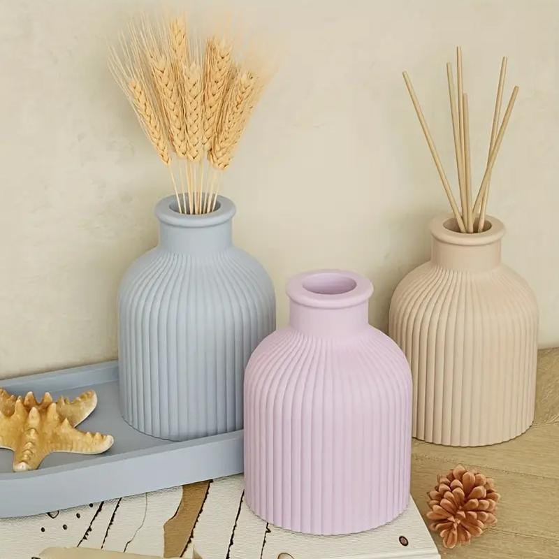 Handmade Lotus Shaped Aromatherapy Candle Mold Creative Silicone DIY Stripe Pattern Gypsum Coaster Mould Accessories