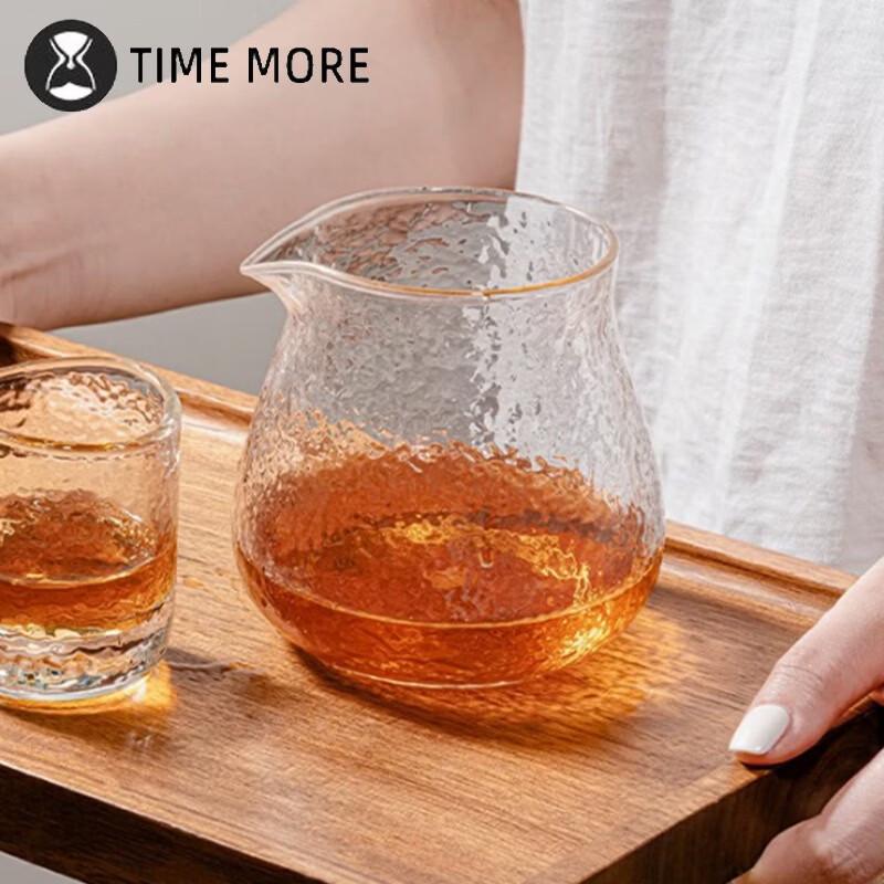 TIMEMORE Japanese Hammered Glass Serving Carafe 400ml
