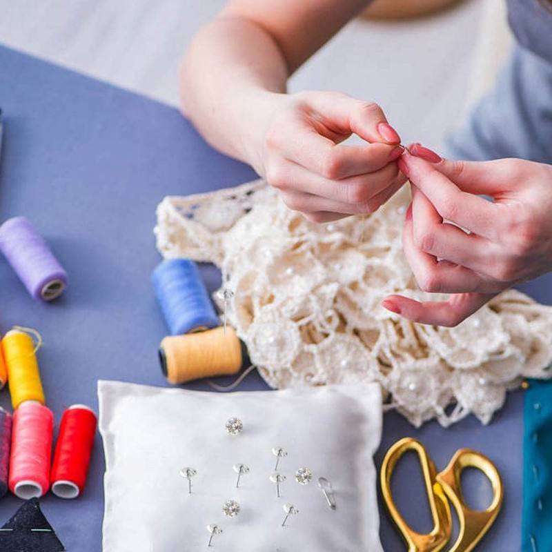 50/100 Stück Diamantkopf Positionierungsnadeln Stich Nähnadeln Gerade Stecknadeln zum Drücken für DIY Basteln Nähwerkzeug Zubehör