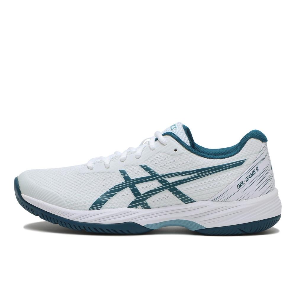 Asics Gel Game 9 White R Teal 1041a337.102 White R Teal 260