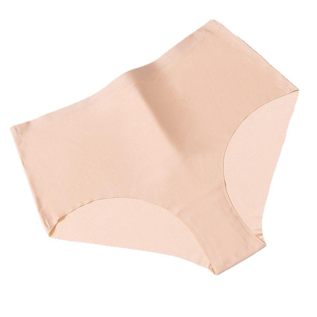 Women's High-Waist V-Shaped Seamless Ice Silk Hip-Lifting Triangle Panties