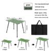 Portable Aluminum Tactical Table: Lightweight, Multifunctional, Height-Adjustable for Camping and Picnics