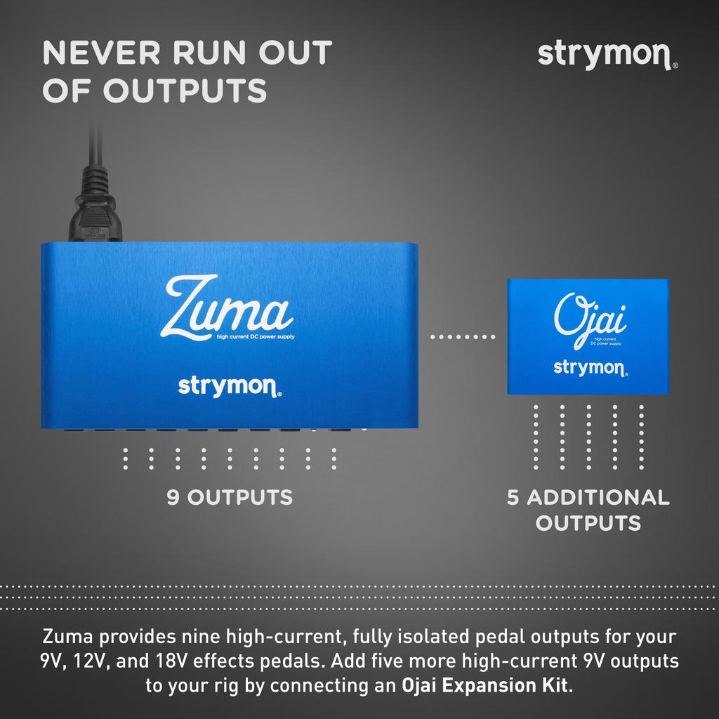 Strymon Current DC Power Kit for Ojai Ojai "Ojai-X" (High Supply/Expansion & R30) []