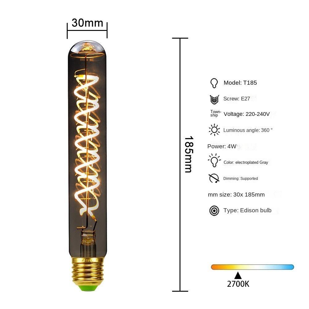 Edison Lamp Filament Filament Edison Lamp Hot Vintage Retro Bulb  Vintage Decorative