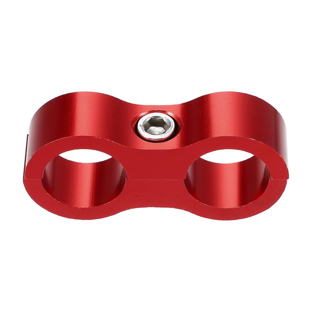 uxcell AN8 Car Hose Separator Clamp Fuel Line Connector Oil