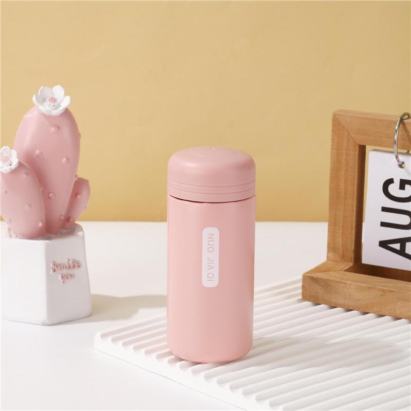 Fashion Mini Thermos Cup Business Travel Girls Small Outdoor Pocket Cup Children School Student Water Cup