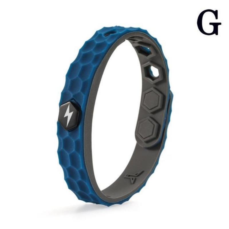 Fashion Silicone Anion Bracelet Men Women Anti-static Ion Sport Wristband Energy Negative Couple Bangle Balance Bracelet