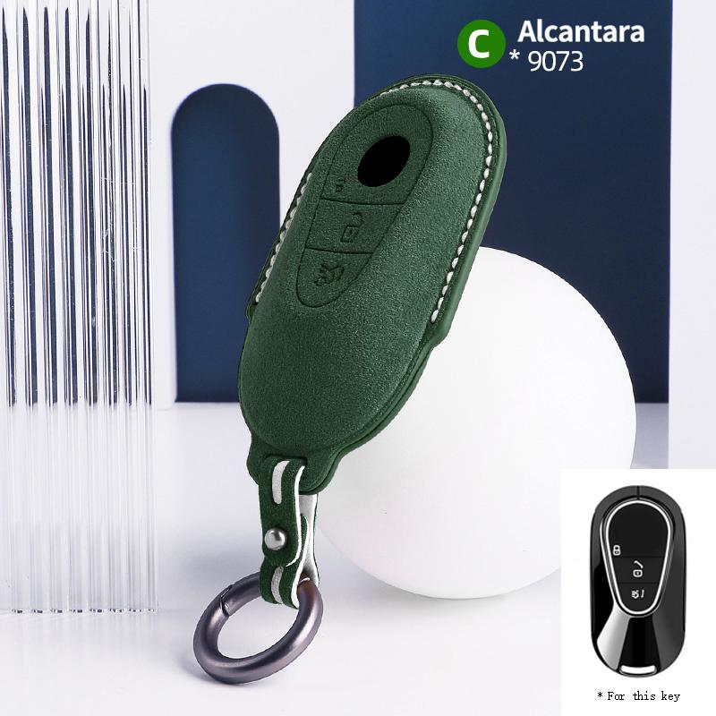 For Mercedes Benz Glc 300L Glc 260L C260L C20 Class Car Key Case Protectors Accessories Keychain Cover Shell 2020 2025 2025 2025
