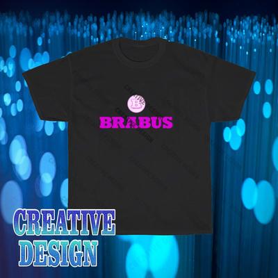 T-shirt Neuf Logo Brabus Racing Tuner Drôle Tailles S à 5XL