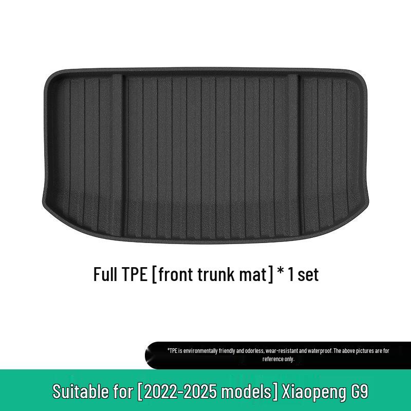 Xiaopeng G9 Car Floor & Trunk Mats: Custom Fit for 22-25 Models, TPE Material, Includes Seat Back Mats