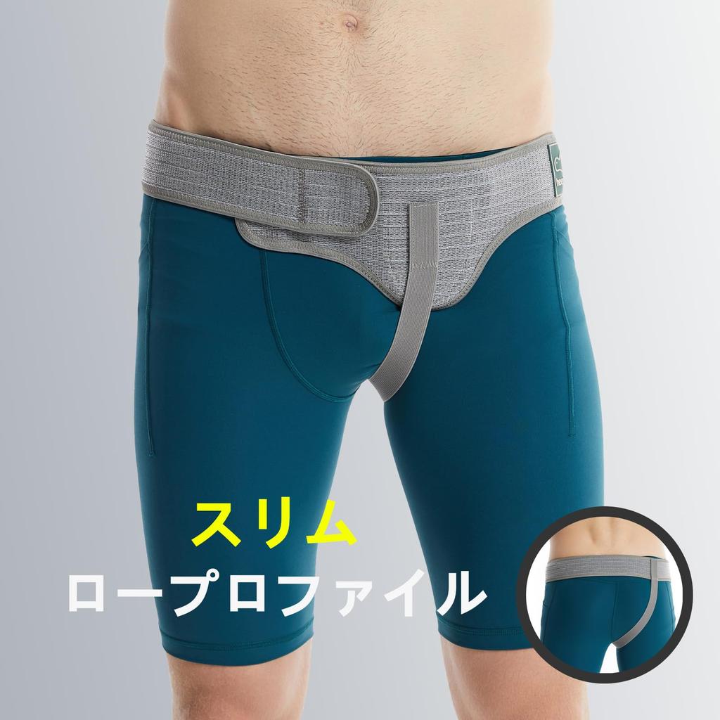 Inguinal Hernia Belt I For Both Left and Right Use I Hernia Belt I Inguinal Hernia Support Belt for Men Adjustable Elasticity Post-operative