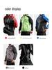 Übergröße Herren Fitness Schweißanzug - Herbst/Winter Laufjacke für Fitnessstudio und Sport