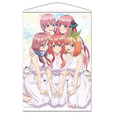 The Quintessential Quintuplets B2 Wandteppich [Ichika & Nino & Miku & Yotsuba & May]