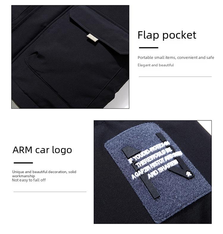 Men's 2024 Winter Short Thick Cotton Jacket - Warm Korean Style Trend