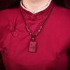 Cinnabar Blessing Pendant for Protection - Heavenly Official Amulet Necklace