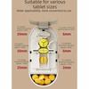 Dustproof Portable Pill Cutter Sliding Adjust Cut Tablet Dispenser Tablet Splitter  Travel Use