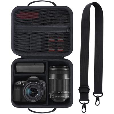 Lebakort Storage Case Compatible with Canon EOS 90D / 5D Mark IV / R6 Mark II / R5 / R50 / R7 / R8 / R100 / 2000D / Kiss X90 / Kiss X9i Cameras