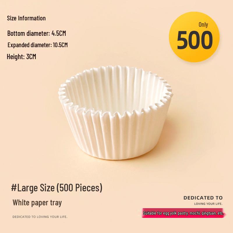 Snowy Niang High-Temp Disposable Cake & Muffin Paper Liners