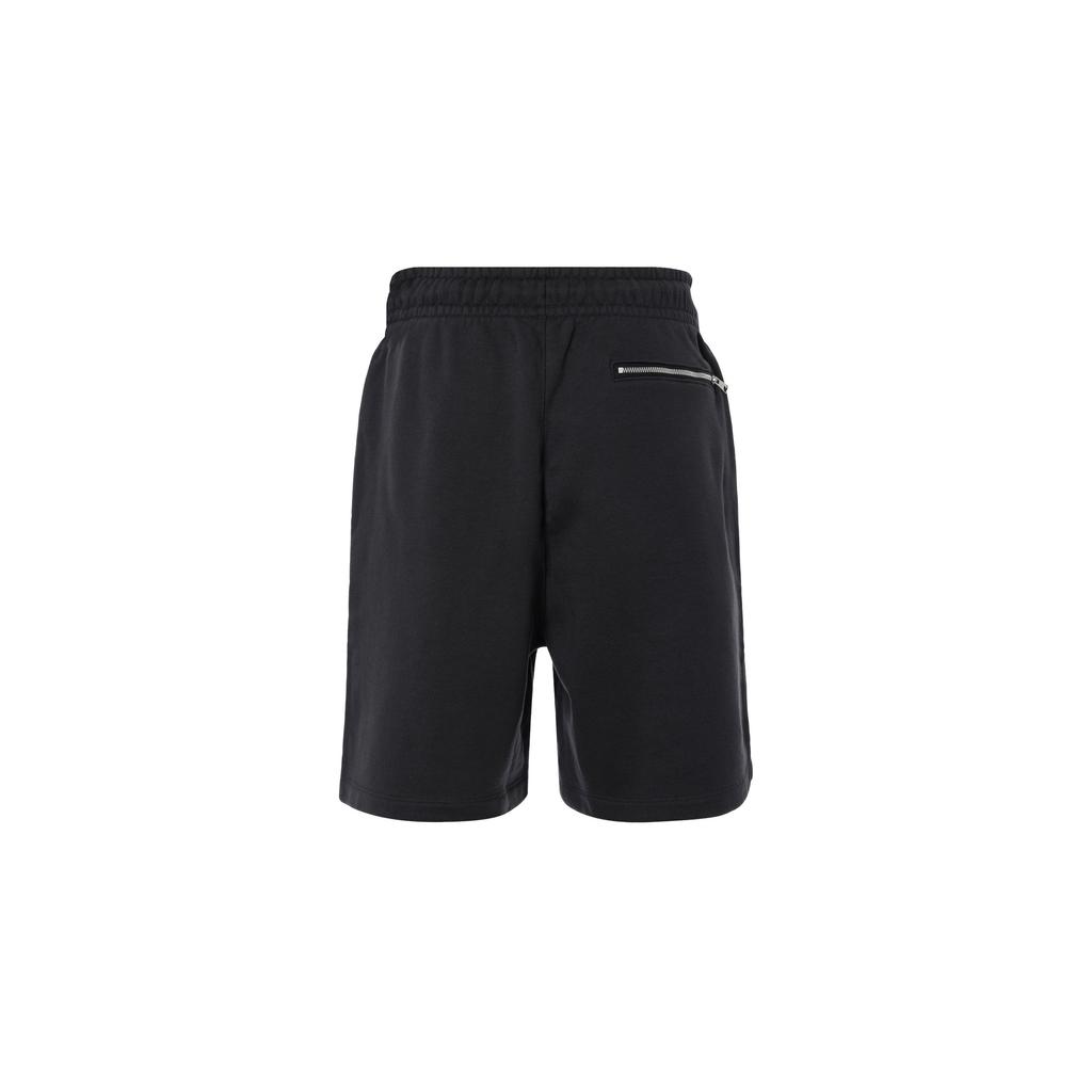 Jordan Wordmark Series Solid Color Lace-Up Mid-Rise Casual Shorts Men Shorts Black FJ0701-045