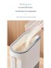 Press-Type Rice Storage Container: Sealed, Insect-Proof, Moisture-Proof Rice Bucket for Kitchen - Ideal for Whole Grains.