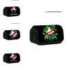 Ghostbusters Pattern Double Layer Flip Cover Stationery Storage Bag For Students