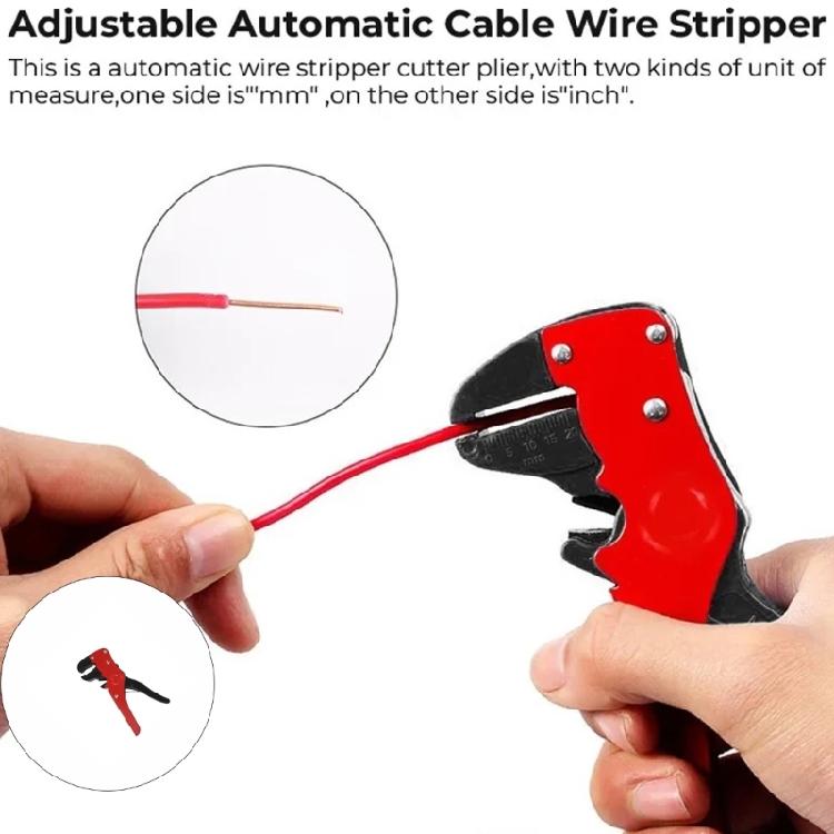 Portable Manual Wire Stripper Tool Lightweight Design With Adjustable Cutting Depth For Fast Accurate Cable Preparation