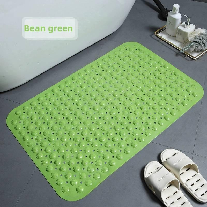 Large Pvc Shower Mat With Anti Slip And Massage Texture For Bathroom Safety