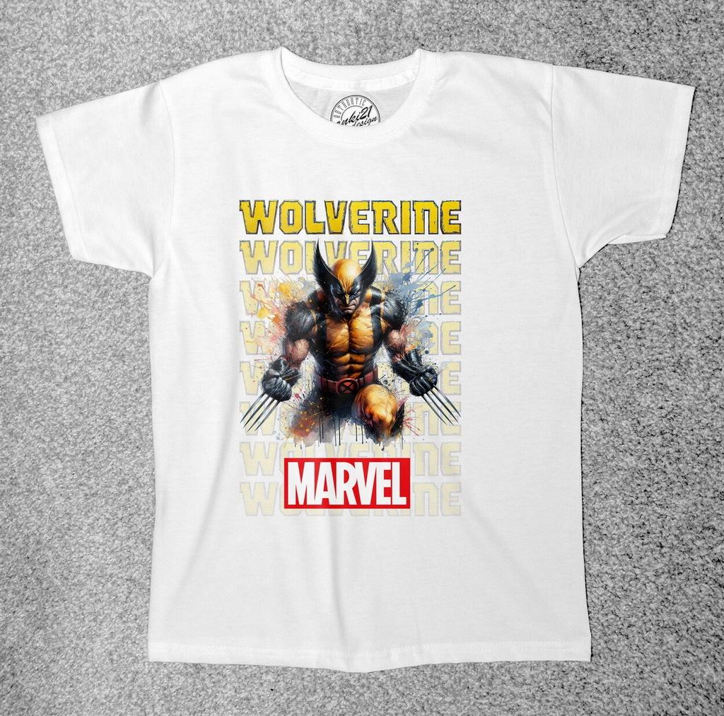 Wolverine 001 Childrens/Kids Adult T Shirts/t-shirts