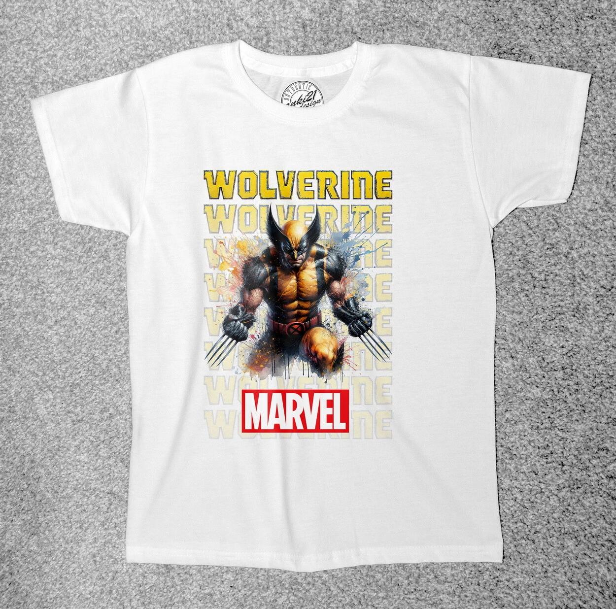 

Wolverine 001 Childrens/Kids Adult t shirts/t-shirts 100
