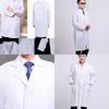 Unisex Doctor Nurse Workwear Long Sleeve Short Sleeve Lab Coat White Winter Summer