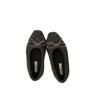 French Flat-bottomed Retro Suede Bow Single Shoes Women's Shoes 2025 Autumn and Winter New Versatile Square Head Beanie Shoes