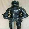 Medieval Knight Suit Of Armour Full Suit Of Armor Cuirass Helmet. Full Black Suit Of Armor Helmet. Best for Cosplay