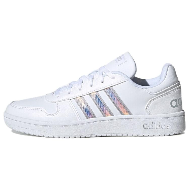 (WMNS) adidas Hoops 2.0  White Silver  Women s FW3535 EU 36⅔