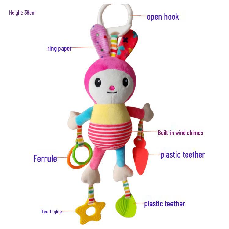Baby Crib Mobile & Stroller Rattle Toy