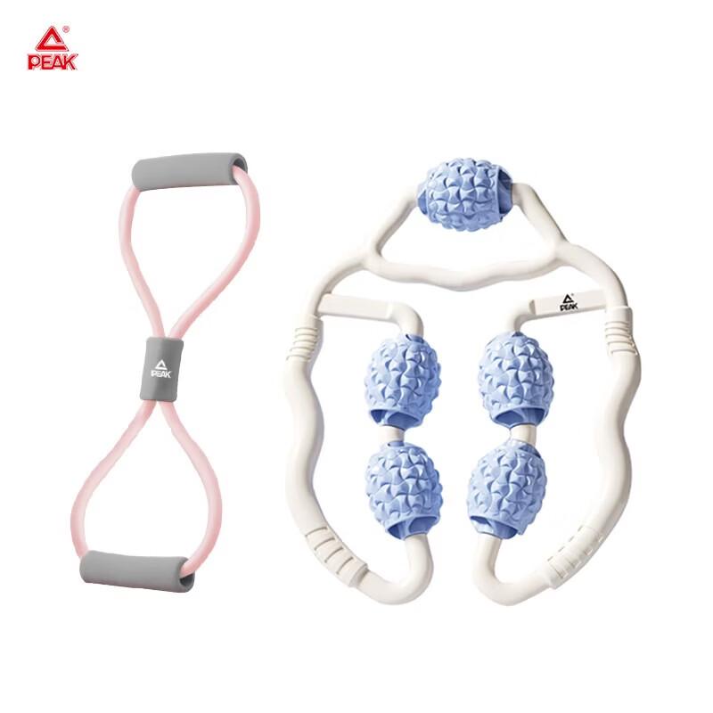 PEAK Massage Stick and Resistance Band Set