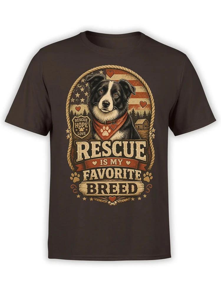 Rescue Favorite Breed Dog Tshirt Unisex S