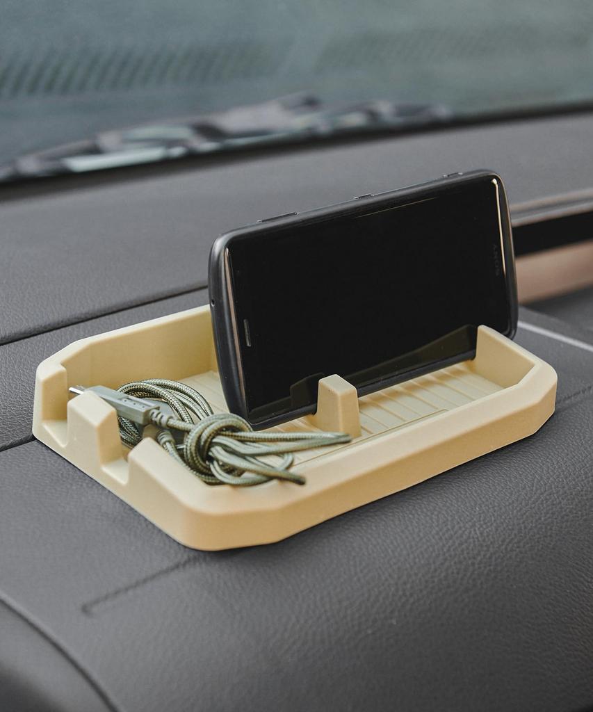 GORDON MILLER Car Smartphone Stand Tray, Coyote Beige, 1735853