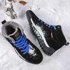 New Winter Men's Snow Boots Waterproof Men Winter Ankle Boots Big Size Plush Shoes Outdoor Hiking Shoe Warm Sneakers Men Shoes