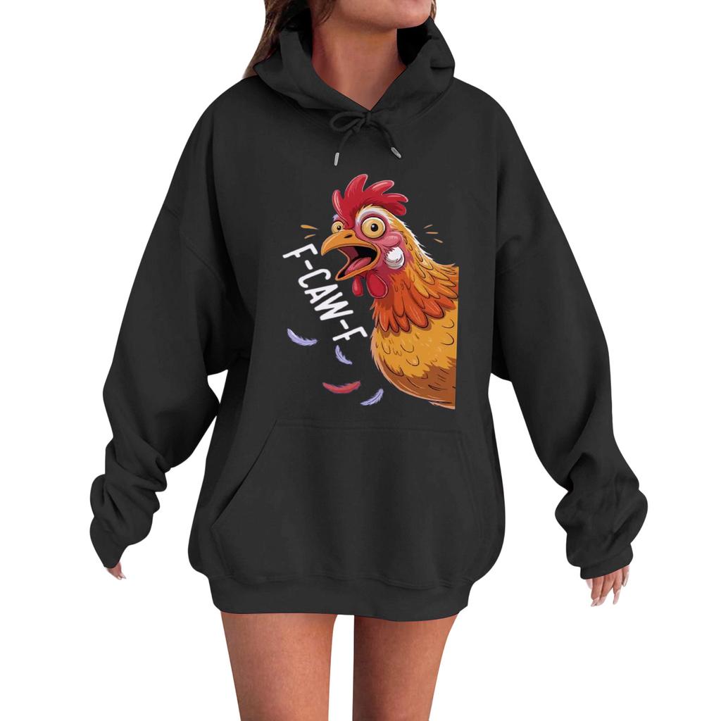 Mote for kvinner Daglige allsidige avslappede sweatshirts Langermet topp Sweatshirts