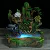 Distinctive Desktop Water Fountain Simulation Rockery Landscape Ornament with Atomizing EffectEU