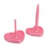 Supporto Porta Gomitoli per Lavorare a Maglia e all'Uncinetto Porta Gomitoli a Forma di Cuore Filatore Previene l'Aggrovigliamento Rosa