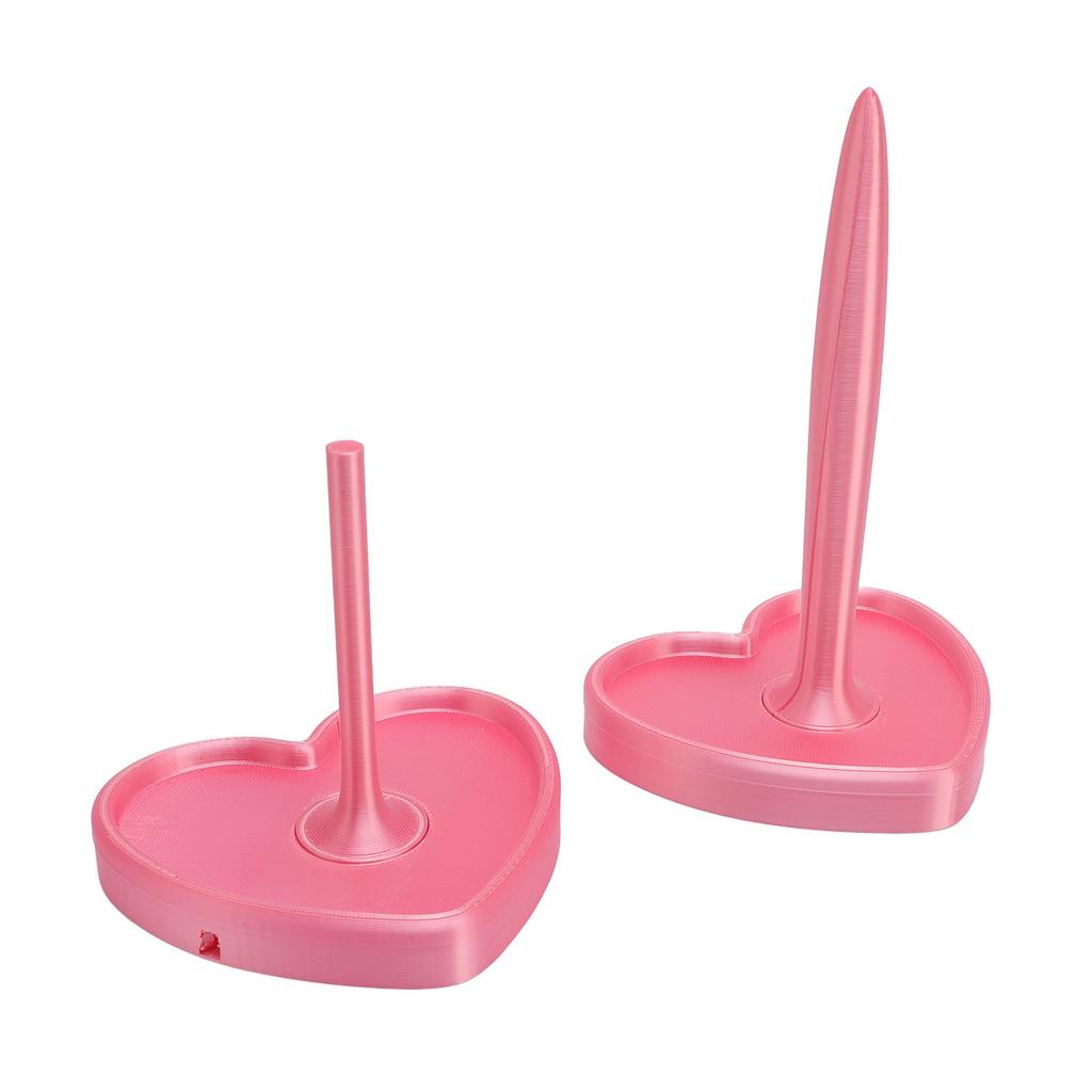 Supporto Porta Gomitoli per Lavorare a Maglia e all'Uncinetto Porta Gomitoli a Forma di Cuore Filatore Previene l'Aggrovigliamento Rosa