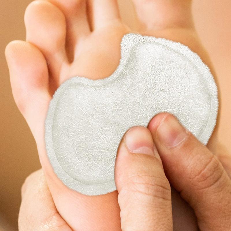 1 Pair Felt Feet Pads Relief Forefoot Support Adhesive Foam Foot Cushion Pad For Men And Women