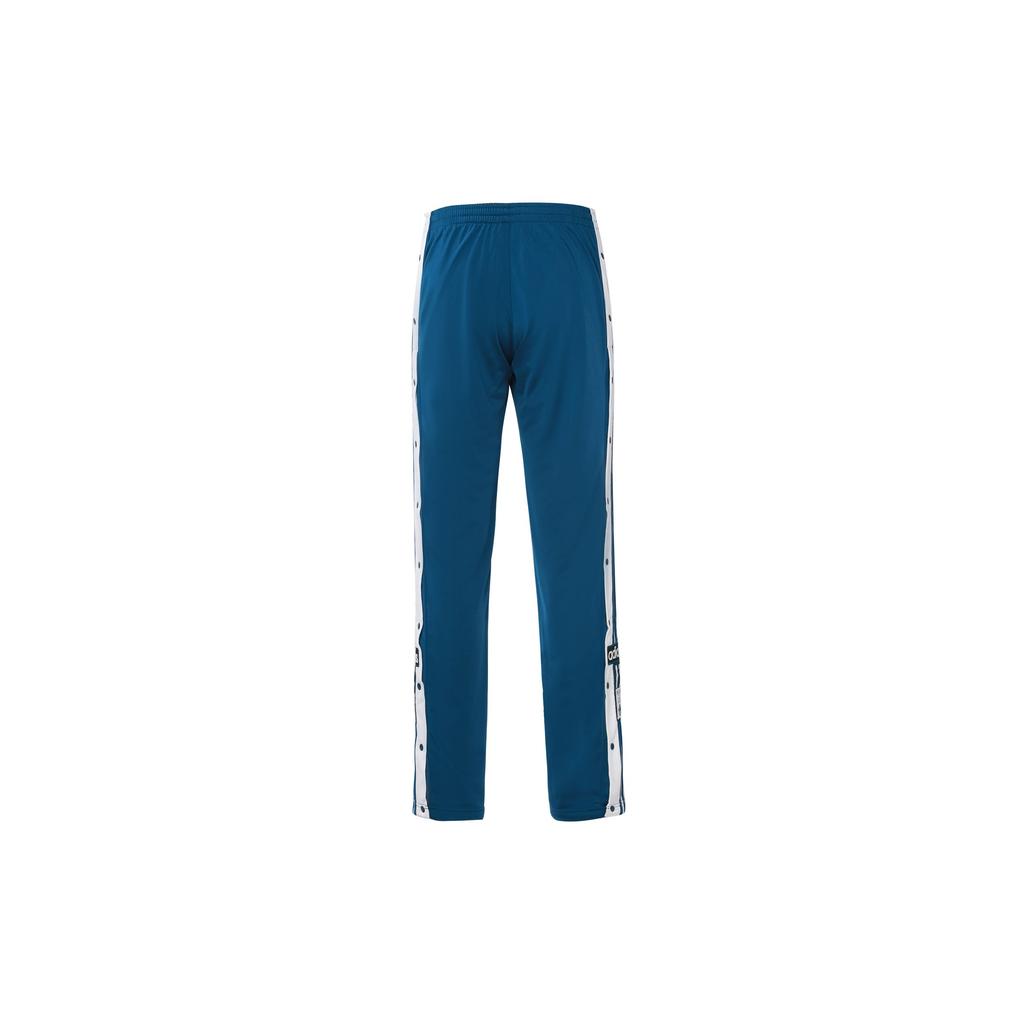Adidas Originals Trefoil Snap Pants Vintage Track Bottoms Men Bottoms Navy DV1592