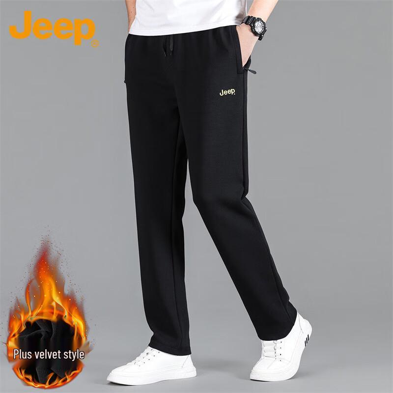 Jeep Men's Autumn/Winter Straight-Leg Casual Pants