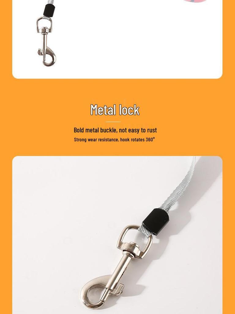 Lesă Retractabilă 5m pentru Câine | Automatică Anti-Rupere pentru Câini Mici & Mijlocii