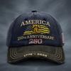 3D Embroidered America Baseball Cap High Quality Cotton Adjustable Strap for Outdoor Sports and Casual Wear Adults